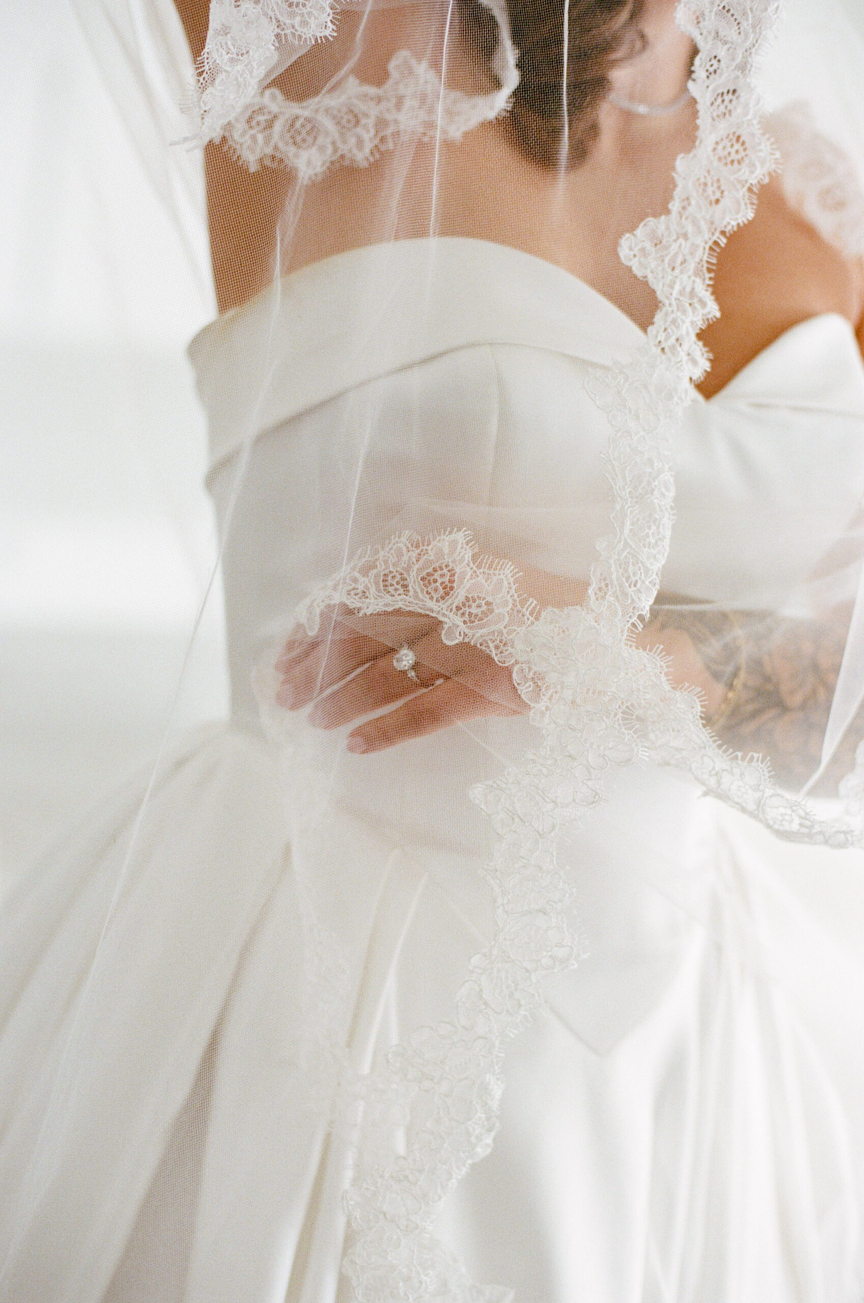 Lace details are a popular 2026 bridal style