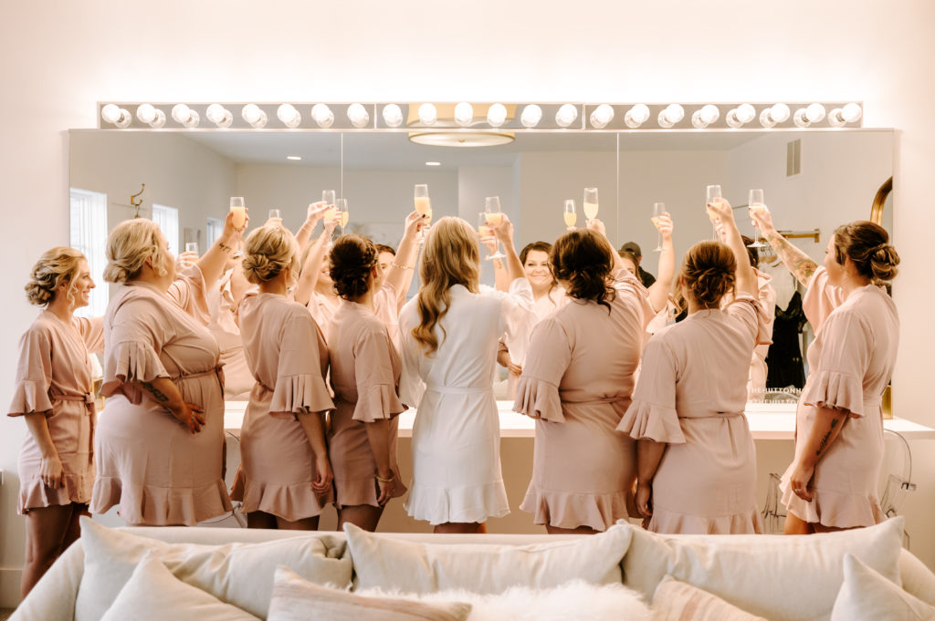 Enjoy the complete wedding day experience through access to our private getting ready suites, available with your Intimate Wedding Ceremony package