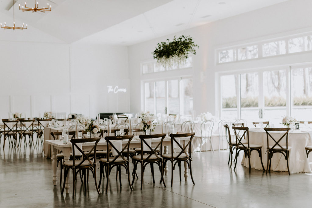 Chic white wedding inspiration at The Hutton House